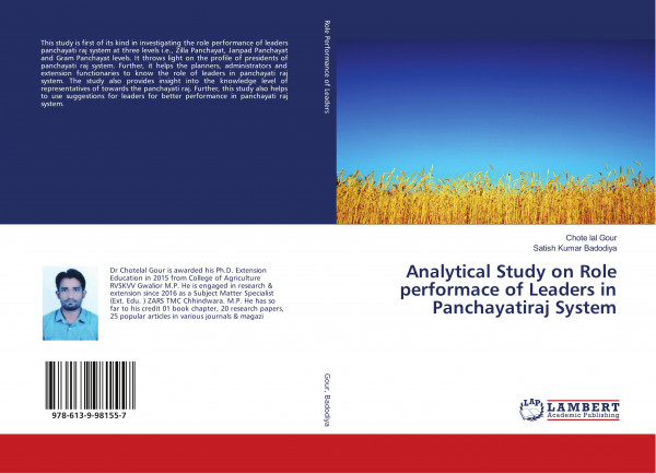 Analytical Study on Role performace of Leaders in Panchayatiraj System