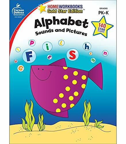 Alphabet, Grades Pk - K: Gold Star Edition (Homeworkbooks)