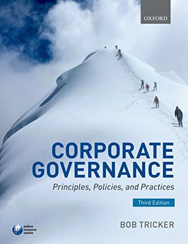 Corporate Governance: Principles, Policies and Practices