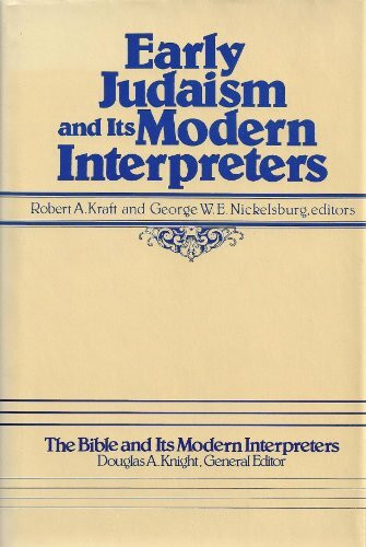 Early Judaism and It's Modern Interpretation (Society of Biblical Literature, Vol 2)