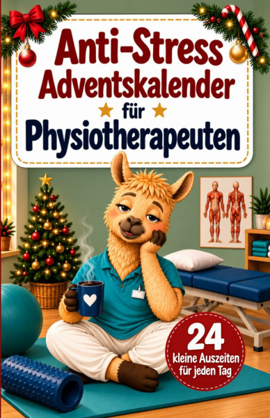 Anti-Stress Adventskalender für Physiotherapeuten: 24 Mini-Auszeiten mit Geschichten, Übungen, Rätseln und Fun Facts – Das perfekte Geschenk für den Praxisalltag