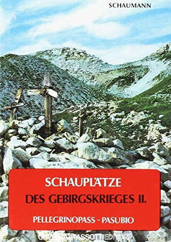 Schauplätze des Gebirgskrieges 1915-17. Pellegrinopass-Pasubio (Vol. 2) (La grande guerra 1915-18)