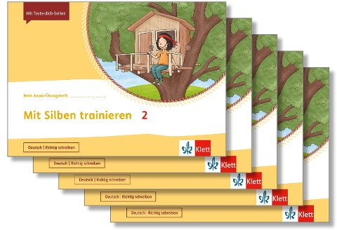Mein Anoki- Übungsheft. Mit Silben trainieren 2. Übungsheft im 5er-Paket Klasse 2