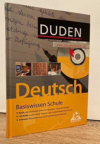 Duden Basiswissen Schule - Deutsch, m. CD-ROM: Das Standardwerk für Schüler