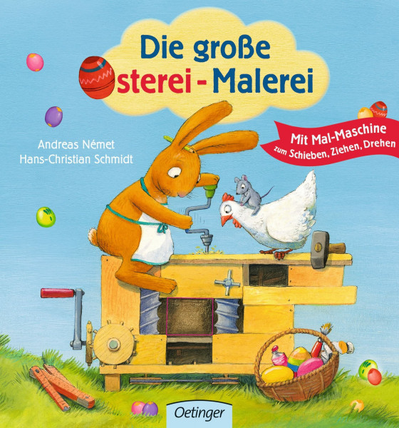 Die große Osterei-Malerei: Bilderbuch