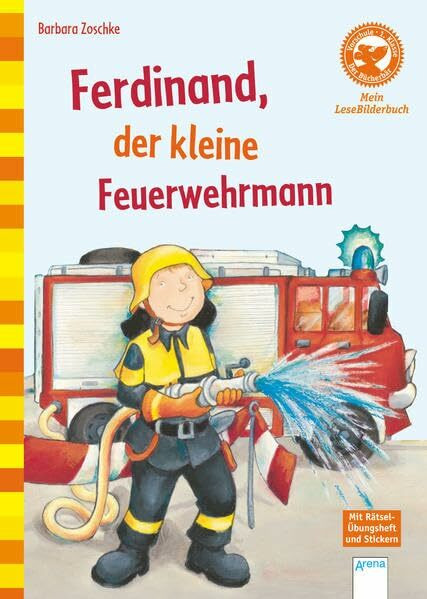 Ferdinand, der kleine Feuerwehrmann: Der Bücherbär: Mein Lese-Bilderbuch