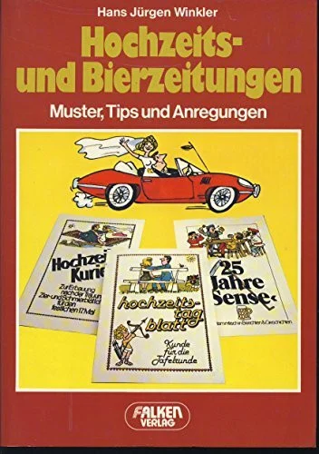 Hochzeits- und Bierzeitungen texten und gestalten.