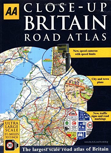 AA Close-up Britain Road Atlas