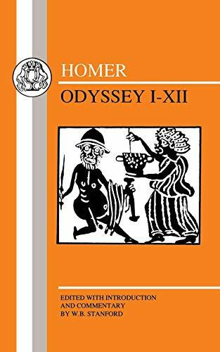 Homer: Odyssey I-XII (Greek Texts)