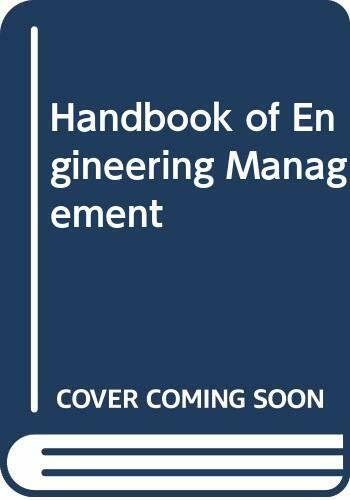 Handbook of Engineering Management