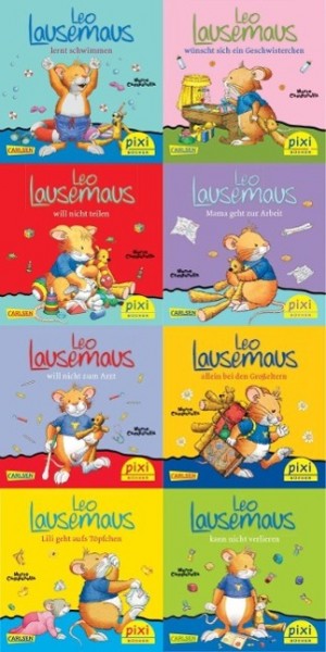Pixi-Serie Nr. 219: Leo Lausemaus. 64 Exemplare