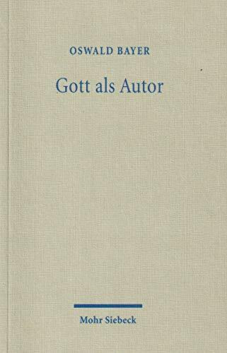 Gott als Autor: Zu einer poietologischen Theologie