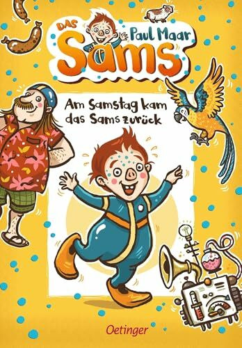 Das Sams 2. Am Samstag kam das Sams zurück: Der Kinderbuch-Klassiker, modern und farbig illustriert von Nina Dulleck für Kinder ab 7 Jahren