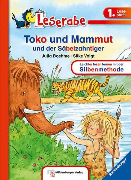 Leserabe – Toko und Mammut und der Säbelzahntiger: Band 25, Lesestufe 1