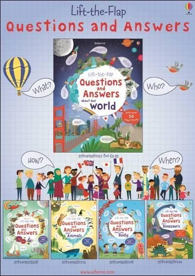Lift-the-Flap Questions & Answers About Our World