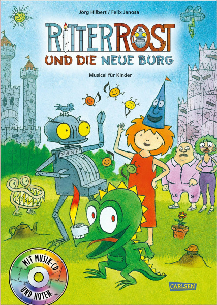 Ritter Rost 17: Ritter Rost und die neue Burg: Buch mit CD: Musical für Kinder