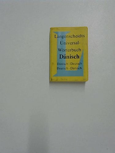 Langenscheidts Universalwörterbuch Dänisch-Deutsch Deutsch-Dänisch