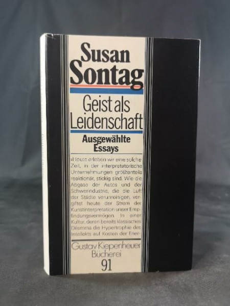 Geist als Leidenschaft. Ausgewählte Essays zur modernen Kunst und Kultur