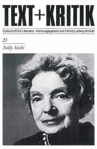 Nelly Sachs (TEXT+KRITIK 23)