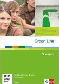 Green Line Oberstufe. Klasse 11/12 (G8), Klasse 12/13 (G9). Skills and Exam Trainer mit CD-ROM. Hessen