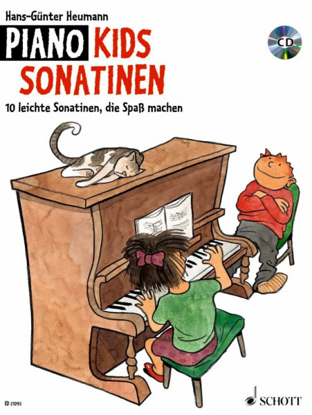Piano Kids Sonatinen: 10 leichte Sonatinen, die Spaß machen. Klavier.