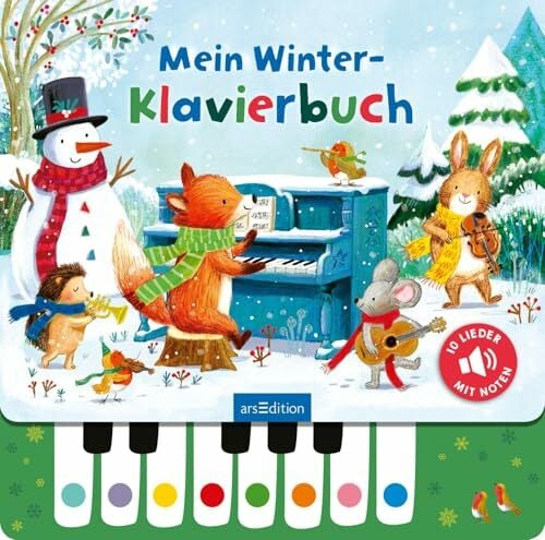 Mein Winter-Klavierbuch: Die schönsten Winter- und Weihnachtslieder zum Selberspielen | interaktives Soundbuch für Kinder ab 3 Jahren Mein Winter-Klavierbuch: Die schönsten Winter- und Weihnachtslieder zum Selberspielen | interaktives Soundbuch für Kinder ab 3 Jahren