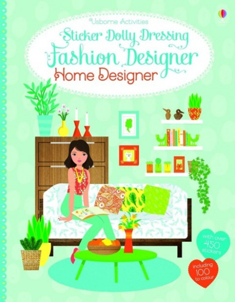 Sticker Dolly Dressing Fashion Designer Home Designer