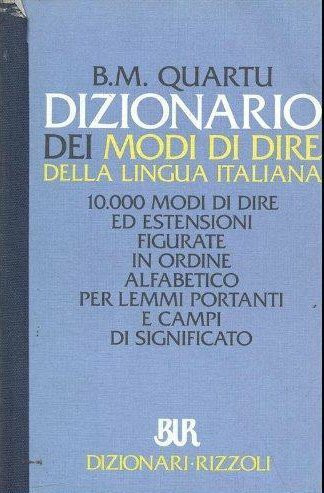 Dizionario dei modi di dire della lingua italiana (BUR Dizionari, Band 525)