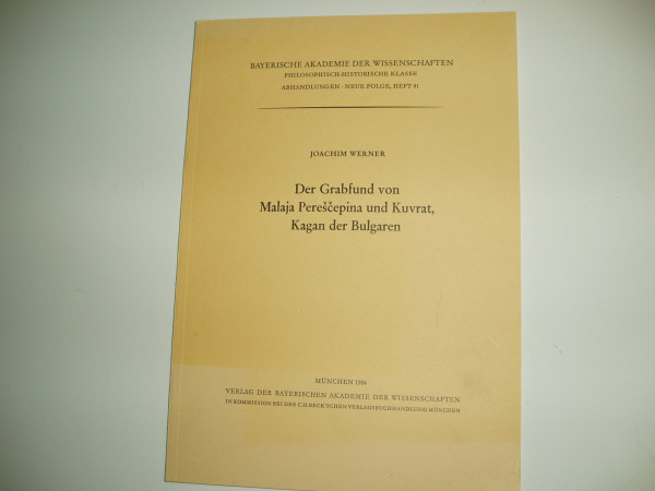 Der Grabfund von Malaja Perescepina und Kuvrat, Kagan und Bulgaren