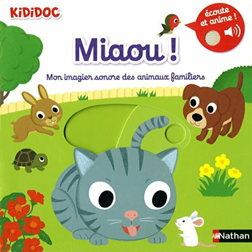 Miaou ! Mon imagier sonore des animaux familiers (8)