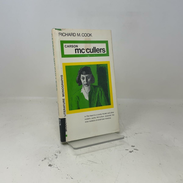 Carson McCullers (Modern Literature Monographs)