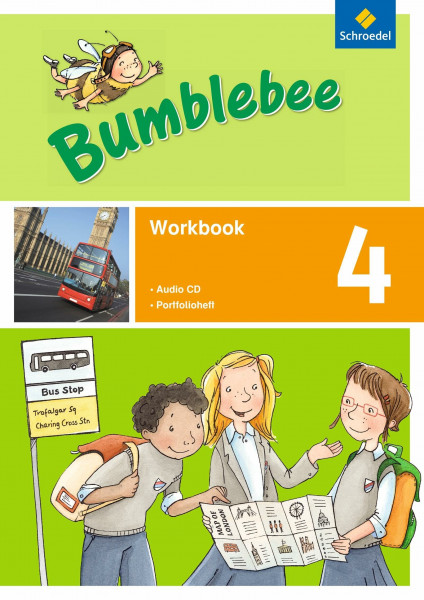 Bumblebee - Ausgabe 2013 für das 3. / 4. Schuljahr: Workbook 4 plus Portfolioheft und Pupil's Audio-CD (Bumblebee 3 + 4: Ausgabe 2013 für das 3. / 4. Schuljahr)
