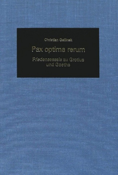 Pax Optima Rerum