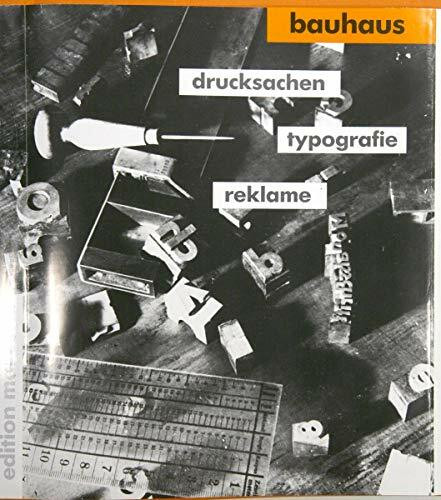 Bauhaus - Drucksachen, Typographie, Reklame