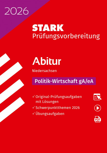 STARK Politik-Wirtschaft gA/eA - Abitur 2026 Niedersachsen - Prüfungsvorbereitung (Abitur-Prüfungen)