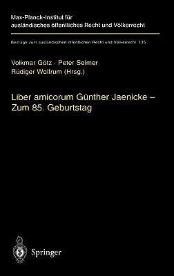 Liber amicorum Günther Jaenicke - Zum 85. Geburtstag