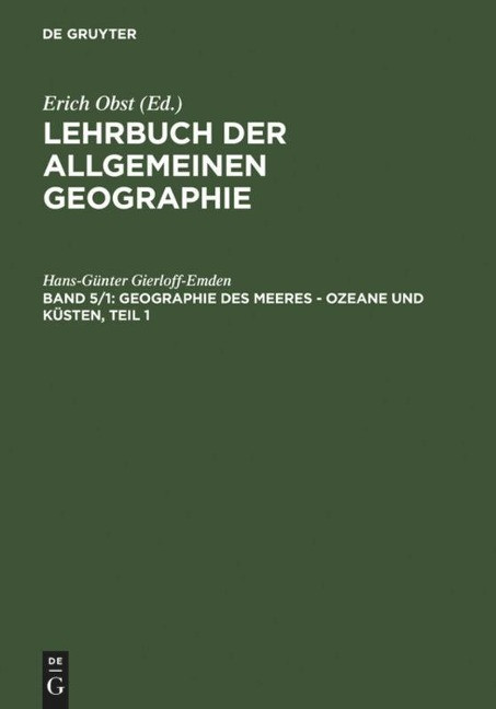 Geographie des Meeres ¿ Ozeane und Küsten, Teil 1