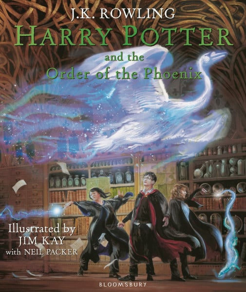 Harry Potter and the Order of the Phoenix: Illustrated Edition (Harry Potter, 5)