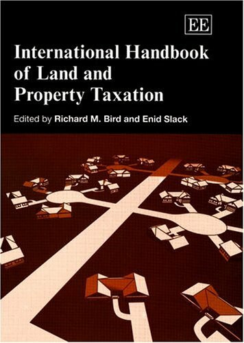 International Handbook Of Land And Property Taxation (Elgar original reference)