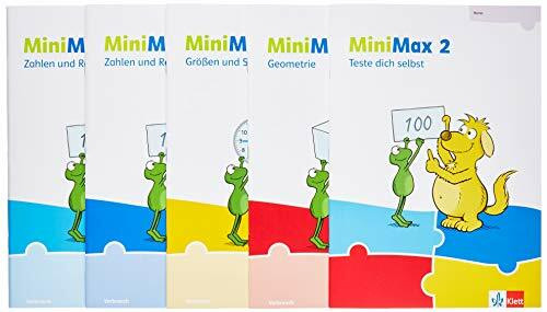 MiniMax 2: Paket für Lernende (5 Hefte: Zahlen und Rechnen A, Zahlen und Rechnen B, Größen und Sachrechnen, Geometrie, Teste-dich-selbst, Beilage) - ... Klasse 2 (MiniMax. Ausgabe ab 2019)