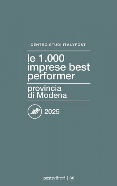 Le 1000 imprese best performer 2025. Provincia di Modena