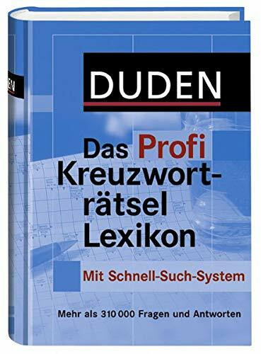 Duden - Das Profi Kreuzworträtsellexikon mit Schnell-Such-System