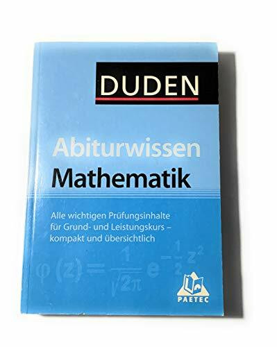 Duden Abiturwissen Mathematik