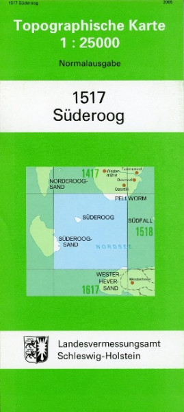 Süderoog 1 : 25 000