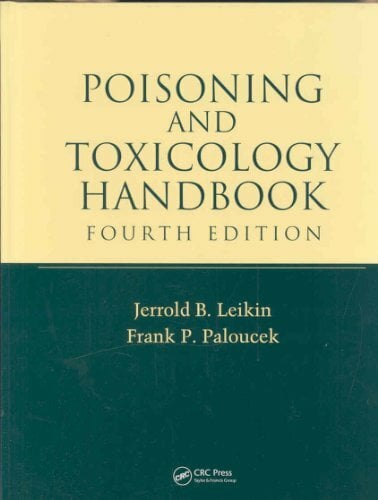 Poisoning And Toxicology Handbook Poisoning And Toxicology Handbook