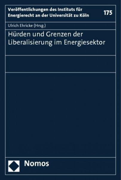 Hürden und Grenzen der Liberalisierung im Energiesektor