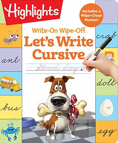 Write-On Wipe-Off Let's Write Cursive (Highlights Write-On Wipe-Off Fun to Learn Activity Books) Write-On Wipe-Off Let's Write Cursive (Highlights Write-On Wipe-Off Fun to Learn Activity Books)