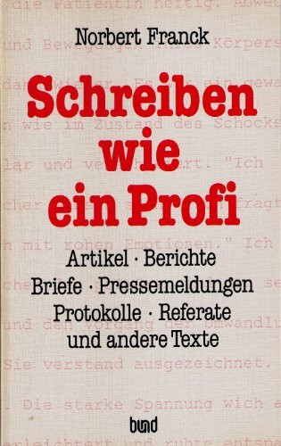 Schreiben wie ein Profi