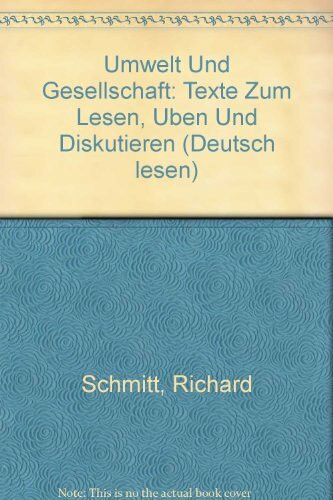 Umwelt und Gesellschaft, Textbuch (Deutsch lesen, Band 3)