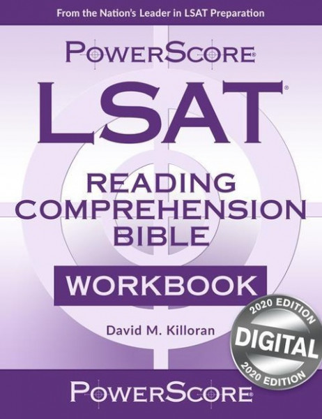 The Powerscore LSAT Reading Comprehension Bible Workbook: 2019 Edition